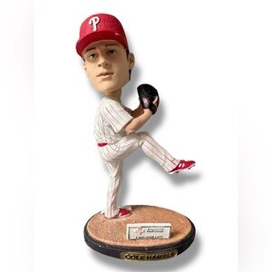 COLE HAMELS Bobblehead Christmas in July 2007 Philadelphia Phillies
